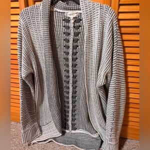 Pink Rose Sweater Cardigan